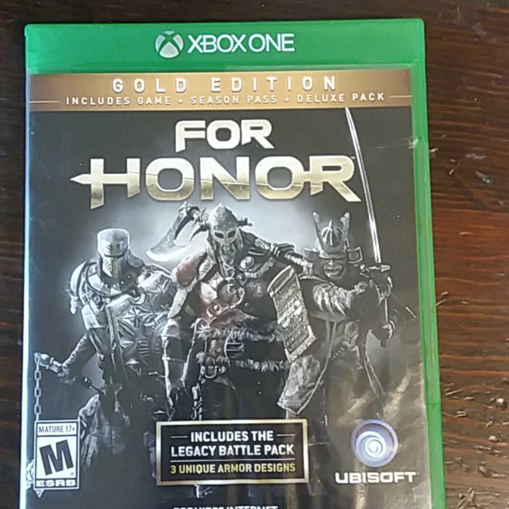 Xbox one gold edition For Honor Game